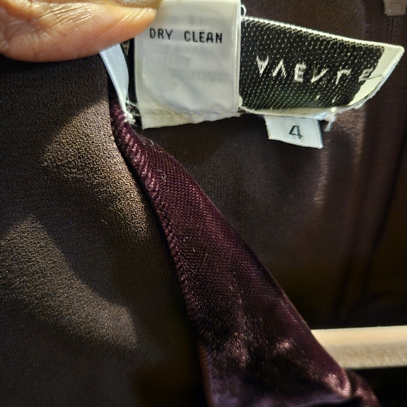 VTG David Warren Saks Fifth Avenue Suede Dress - Picture 6 of 7